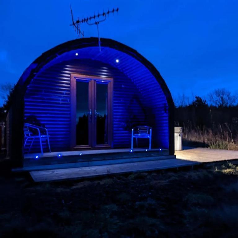 Pond View Pod 1 With Outdoor Hot Tub - Fife - Loch Leven - Lomond Hills Villa Kelty Buitenkant foto